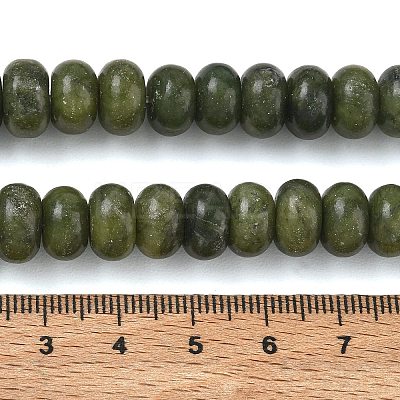 Dyed Natural Chinese Jade Southern Jade Beads Strands GG-CBA9281-A06-6x10mm-1