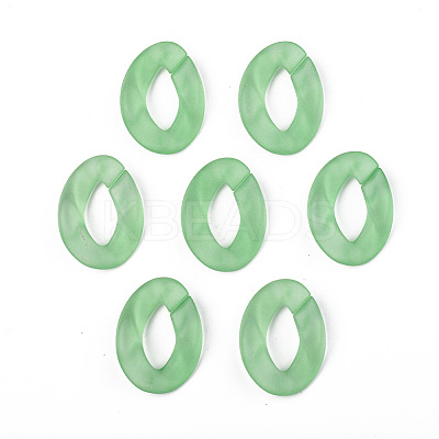 Transparent Acrylic Linking Rings LS-OACR-T024-01-K02-1