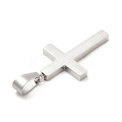 Non-Tarnish 304 Stainless Steel Pendants STAS-K244-05P-1
