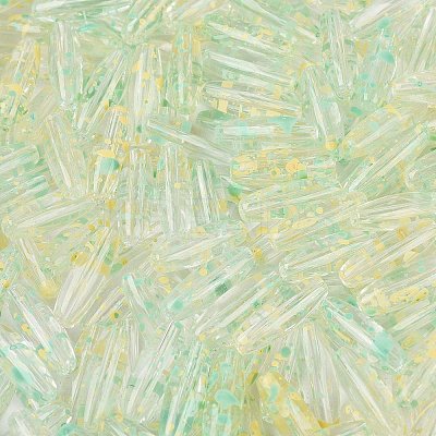 Picasso Transparent Glass Seed Beads SEED-N012-11G-1
