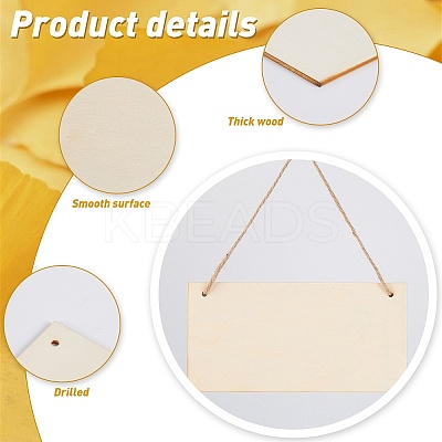 Wooden Ornaments WOOD-WH0112-09-1