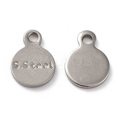 Non-Tarnish 201 Stainless Steel Charms STAS-K259-11P-1