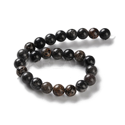 Dyed Natural Regalite/Imperial Jasper/Sea Sediment Jasper Beads Strands G-B124-C01-1