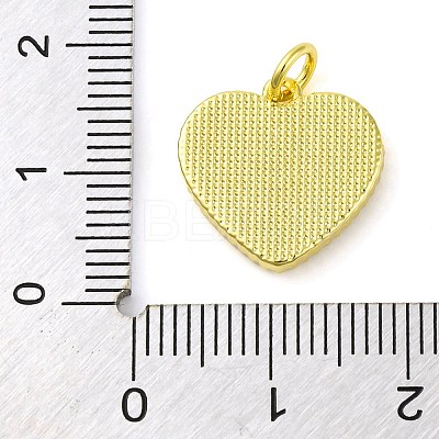 Brass Enamel Pendants KK-S401-17G-F-1