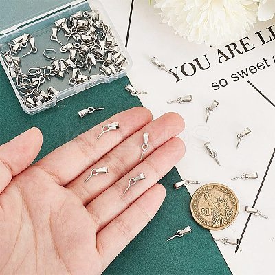 80Pcs 304 Stainless Steel Screw Eye Pin Peg Bails STAS-UN0060-41-1