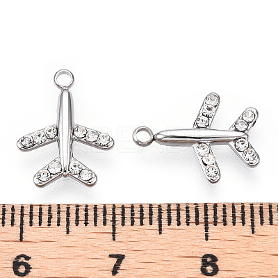 304 Stainless Steel Charms X-STAS-T064-27P-1