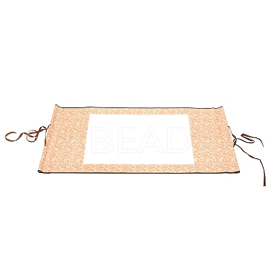 Polyester Horizontal Painted Scroll LS-AJEW-WH0230-78B-1
