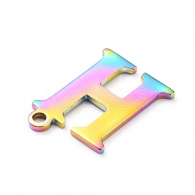 Ion Plating(IP) 304 Stainless Steel Charms STAS-H112-H-M-1