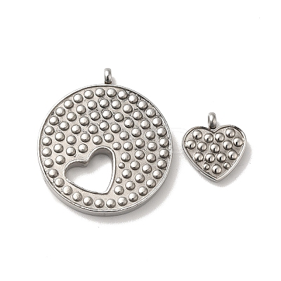 Non-Tarnish 304 Stainless Steel Pendants STAS-M311-03P-1