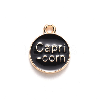 Alloy Enamel Pendants ENAM-SZ0001-28C-E-1