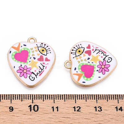 Printed Alloy Pendants ENAM-ZX002-36A-1