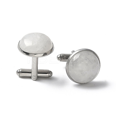 304 Stainless Steel Cuff Buttons G-C185-02P-32-1