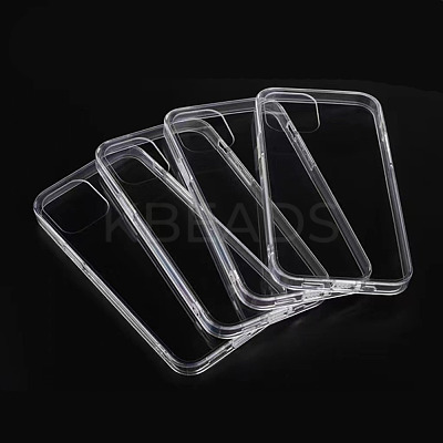 Transparent DIY Blank Silicone Smartphone Case MOBA-PW0002-05K-1