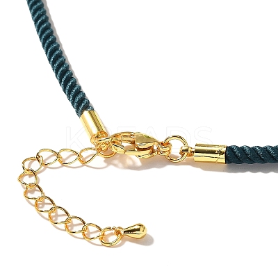 Nylon Milan Cord Necklace Making MAK-M028-01G-25-1