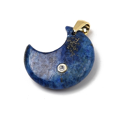 Dyed Natural Lapis Lazuli Pendants G-A297-02G-07-1