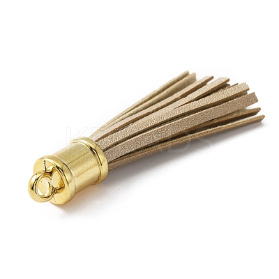 Imitation Leather Big Tassel Pendants FIND-WH0111-155W-1