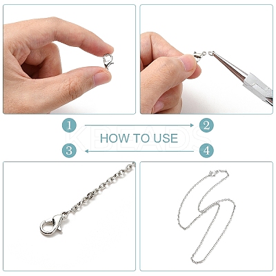 DIY Jewelry Making Findings Kits DIY-YW0009-49-1