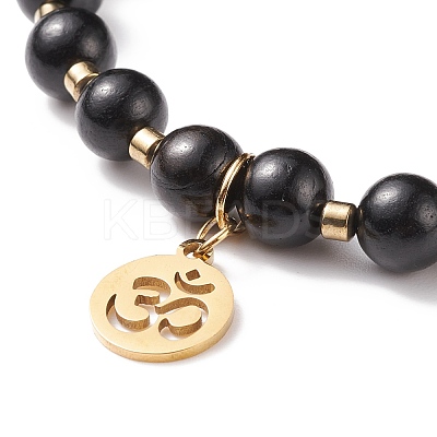 Beaded Stretch Bracelet Sets BJEW-JB08345-1