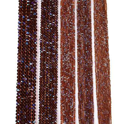Electroplate Glass Beads Strands LS-EGLA-A044-T1mm-L02-1