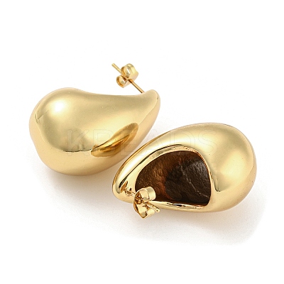 304 Stainless Steel Stud Earrings for Women EJEW-H102-02G-1