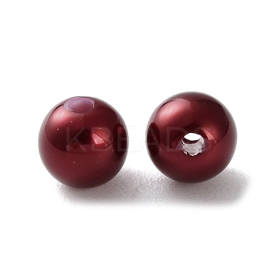 Plastic Imitation Pearl Beads FIND-M059-01B-01-1