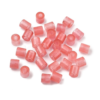 Cherry Quartz Glass Beads G-I395-B12-1