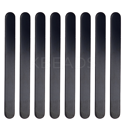 8Pcs 304 Stainless Steel Flat Ring Blanks STAS-BC0003-50-1