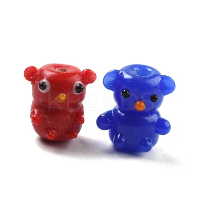 Handmade Lampwork Beads LAMP-I024-09-1