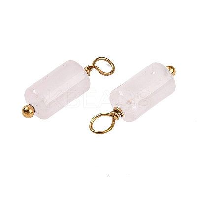 Natural White Jade Cloumn Pendants LS-STAS-H221-04G-05-1
