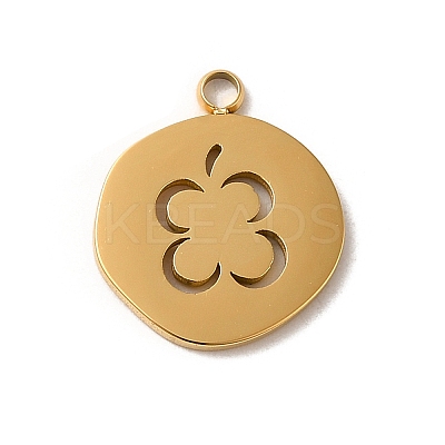 304 Stainless Steel Pendants STAS-L022-312G-1