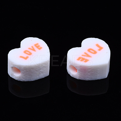 Handmade Polymer Clay Beads CLAY-N008-032I-1