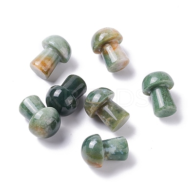 Natural Indian Agate GuaSha Stone G-M380-A10-1