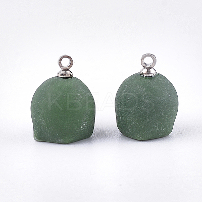 Handmade Porcelain Charms PORC-T002-126A-1