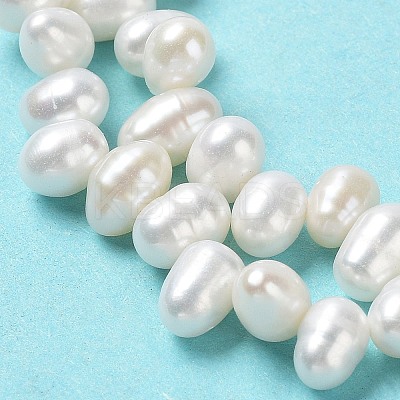 Natural Cultured Freshwater Pearl Beads Strands PEAR-J007-82-1