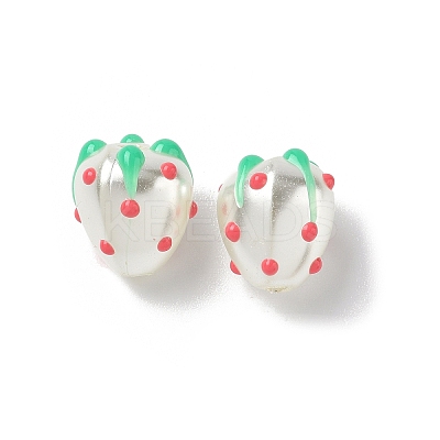 Baking Paint Baking Paint Glass Beads LAMP-Z014-02E-1