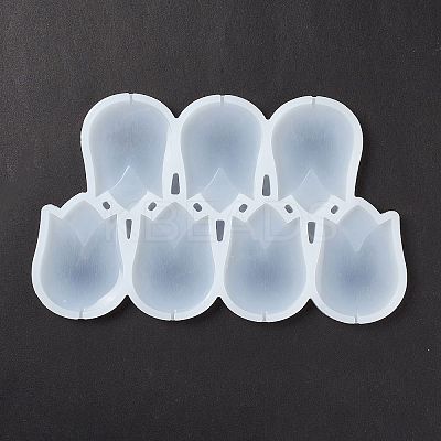 Tulip Shape Food Grade Silicone Lollipop Molds LS-DIY-D069-13-1