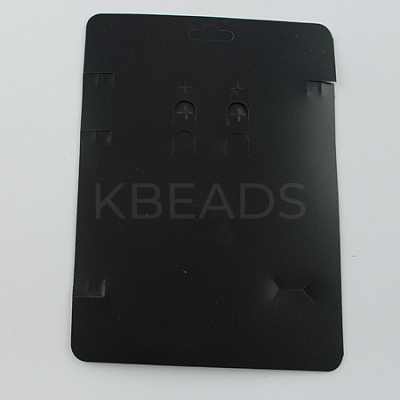 Plastic Earring Display Cards EDIS-S018-1