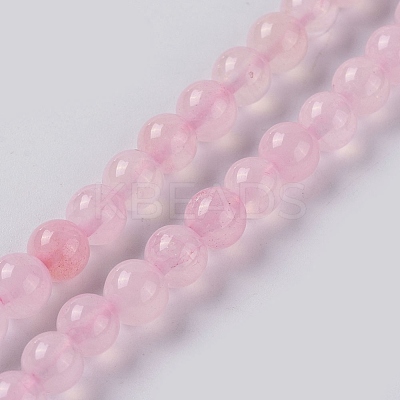Natural Rose Quartz Pendant Necklaces NJEW-I109-B06-1