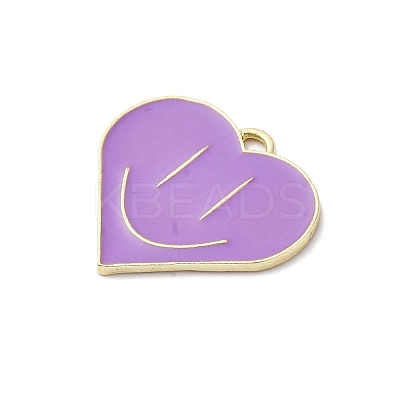 Alloy Enamel Pendants ENAM-F152-06G-05-1