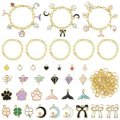 DIY Bracelet Making Kits DIY-FS0010-08B-1