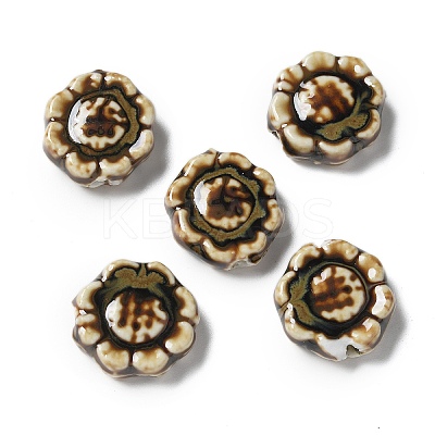 Handmade Porcelain Beads PORC-L080-G06-1