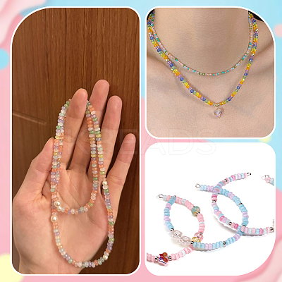 600Pcs Glass Seed Beads SEED-PA0001-17A-1