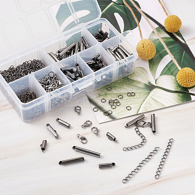 DIY Jewelry Findings Kits DIY-TA0008-50B-1