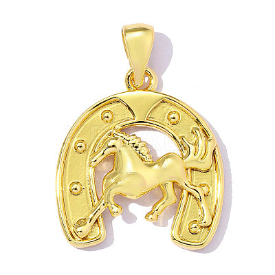 Brass Pendants KK-OY001-38G-1