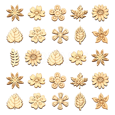 Wood Cabochons WOOD-CJ0001-31-1