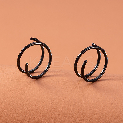 316L Surgical Stainless Steel Spiral Nose Rings WG1DE07-04-1