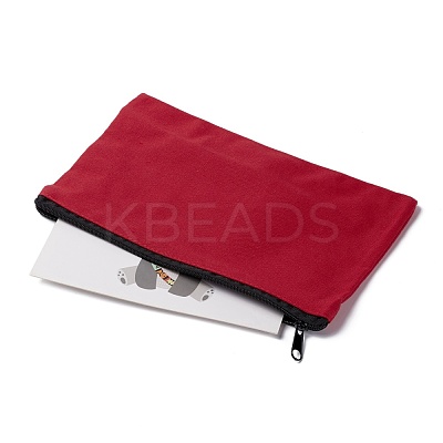 Rectangle Canvas Jewelry Storage Bag ABAG-H108-02B-1