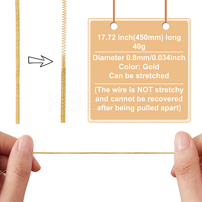 40G French Copper Wire Gimp Wire TWIR-BC0001-44-1