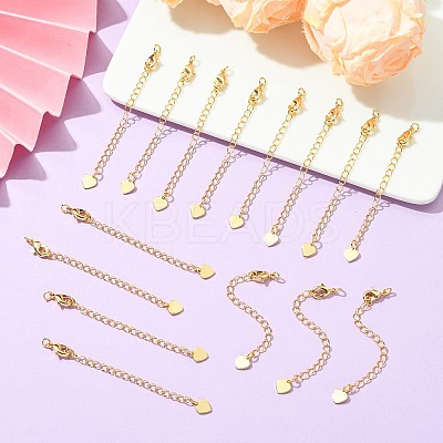 SHEGRACE Brass Curb Chain Extender XGR0147G-134G-1