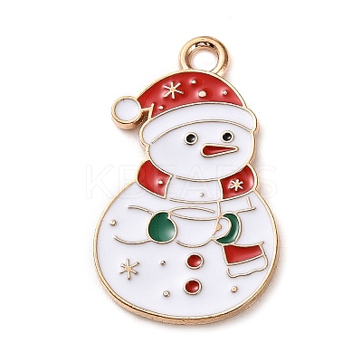 Alloy Enamel Pendants LS-ENAM-B030-02G-09-1